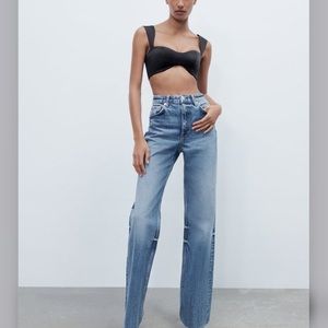 Zara wide leg jeans
